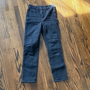 Madewell Stovepipe Women’s Jeans in Black